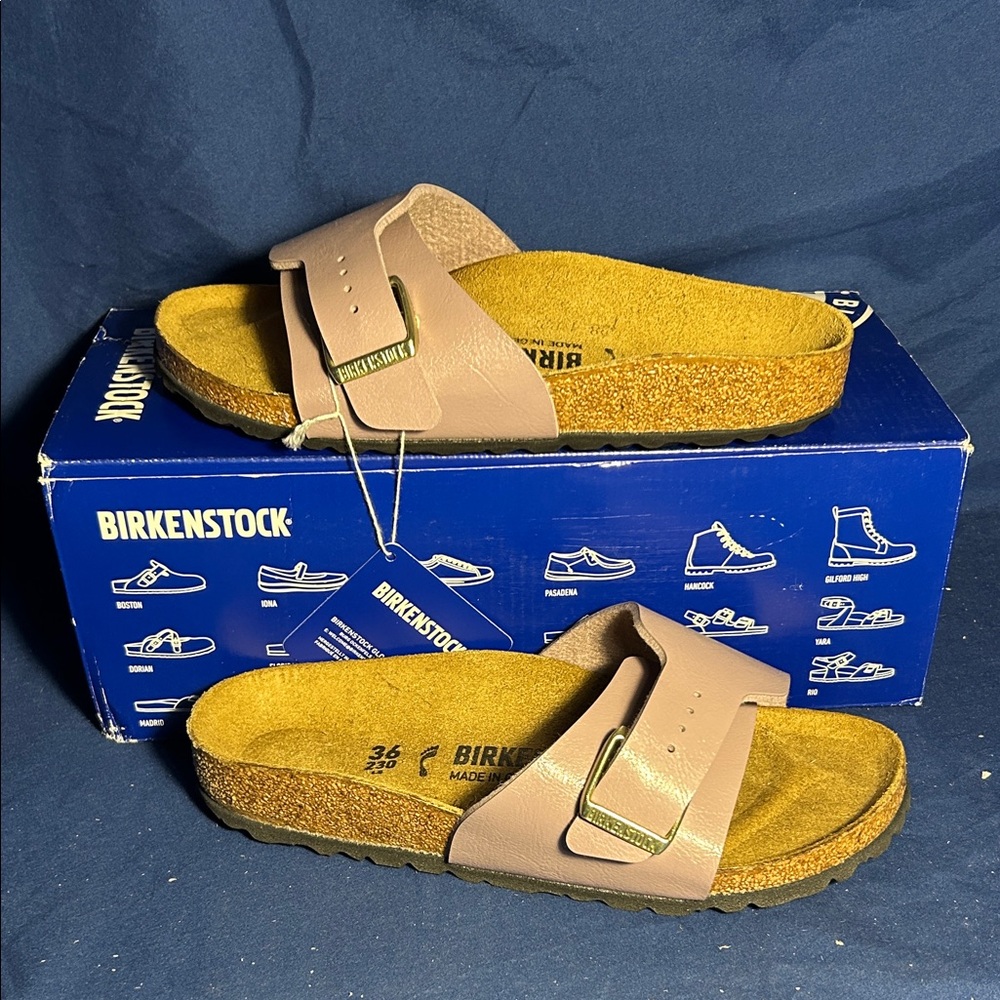 Birkenstock- Catalina Bs, Graceful Faded Purple, 5 women sw